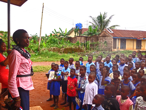 Headmistress of Ugiagbe Primary School, Evbuotubu